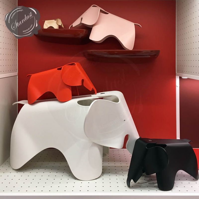 Eames Elephant: miniature, small et normal , chez issima