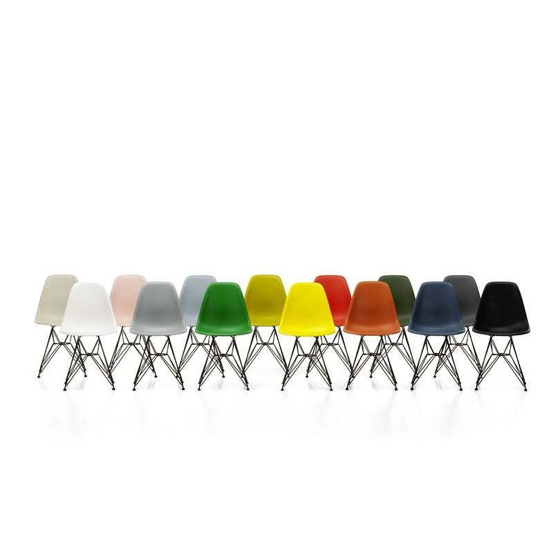 coloris chaise DSR de Eames Vitra chez issima à Marseille 