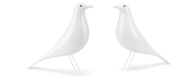 Eames House Bird blanc chez issima